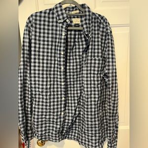 J. Crew Blue Button down